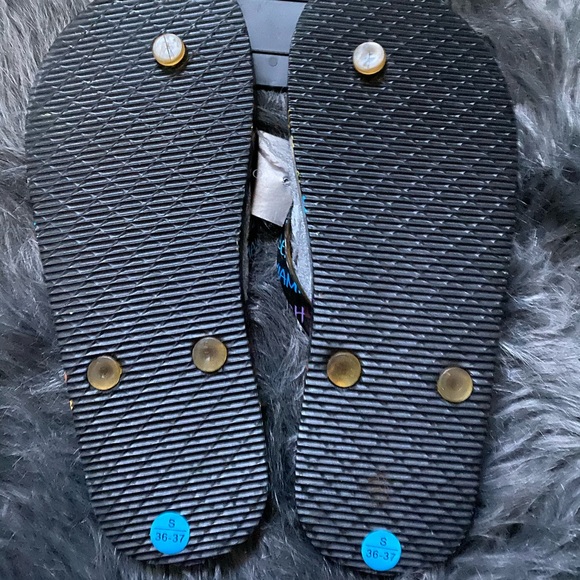 NWT flip flops from Miami Florida! Size S 36-37 - Picture 2 of 3